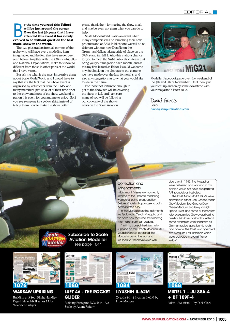 Scale Aviation and Military Modeller International (A) Preview Pages