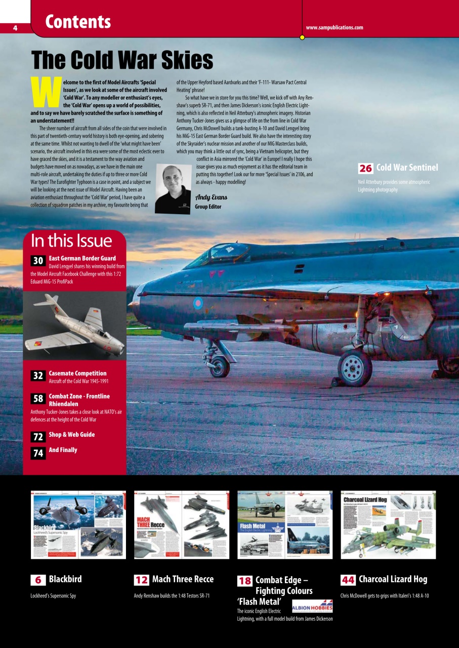 Model Aircraft Preview Pages