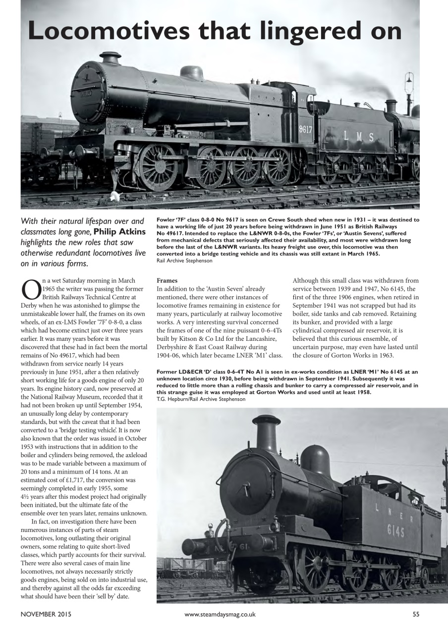 Steam Days Preview Pages