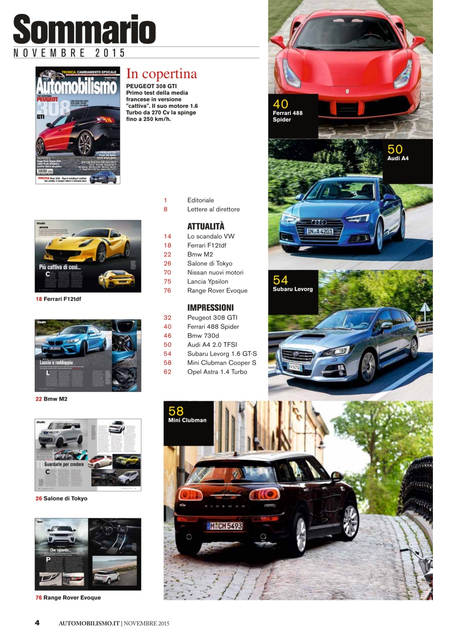 Automobilismo Preview Pages