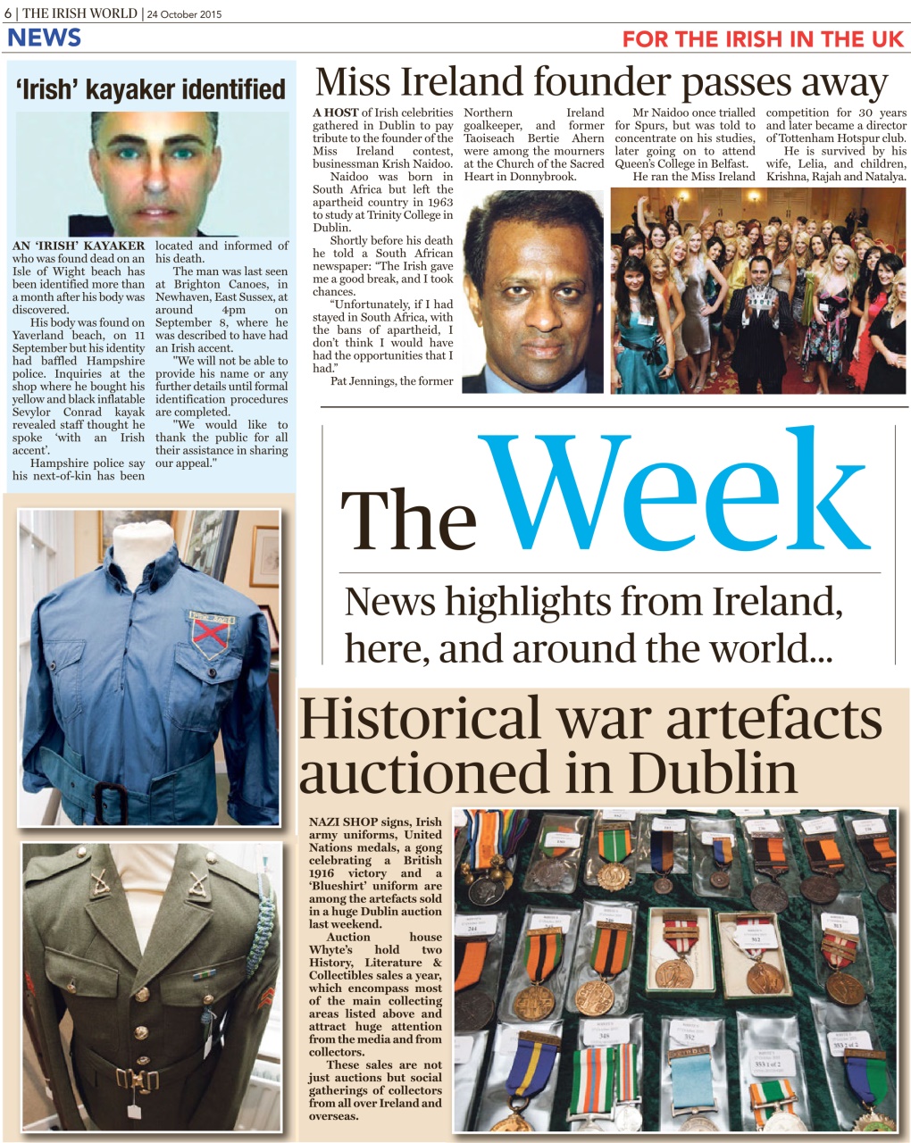 Irish World Preview Pages