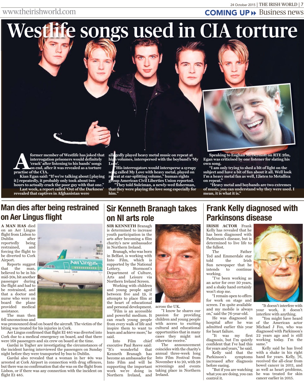 Irish World Preview Pages