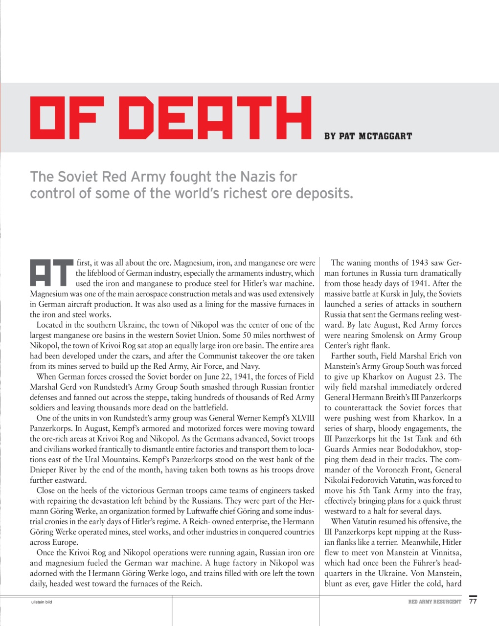 WW2 History Magazine Preview Pages