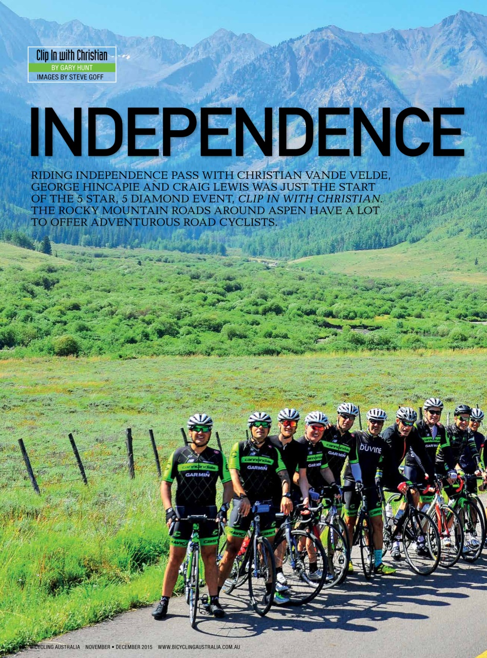 Bicycling Australia Preview Pages