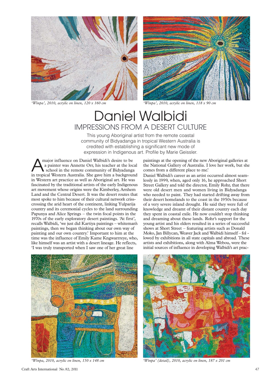 Craft Arts International Preview Pages