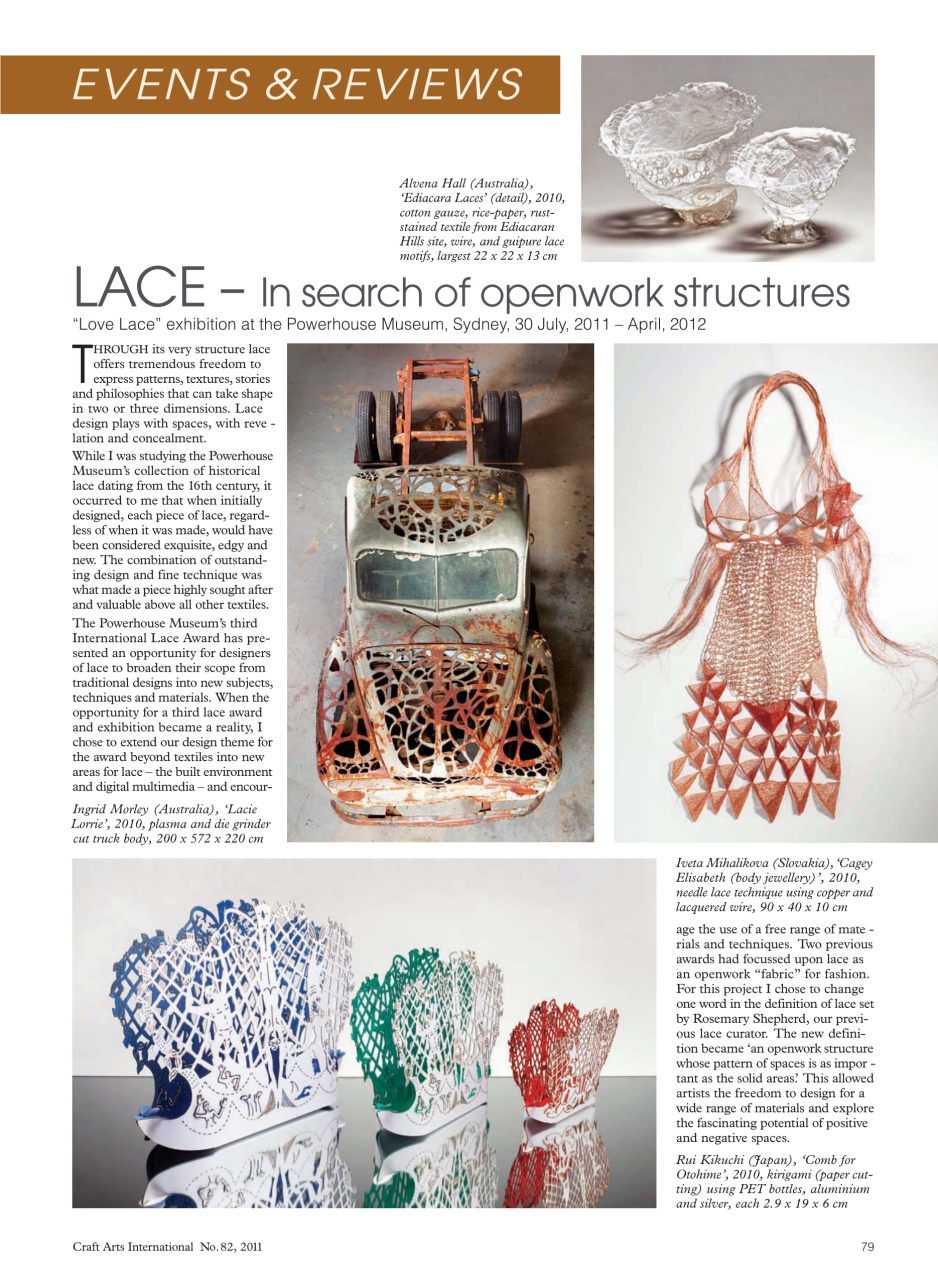 Craft Arts International Preview Pages