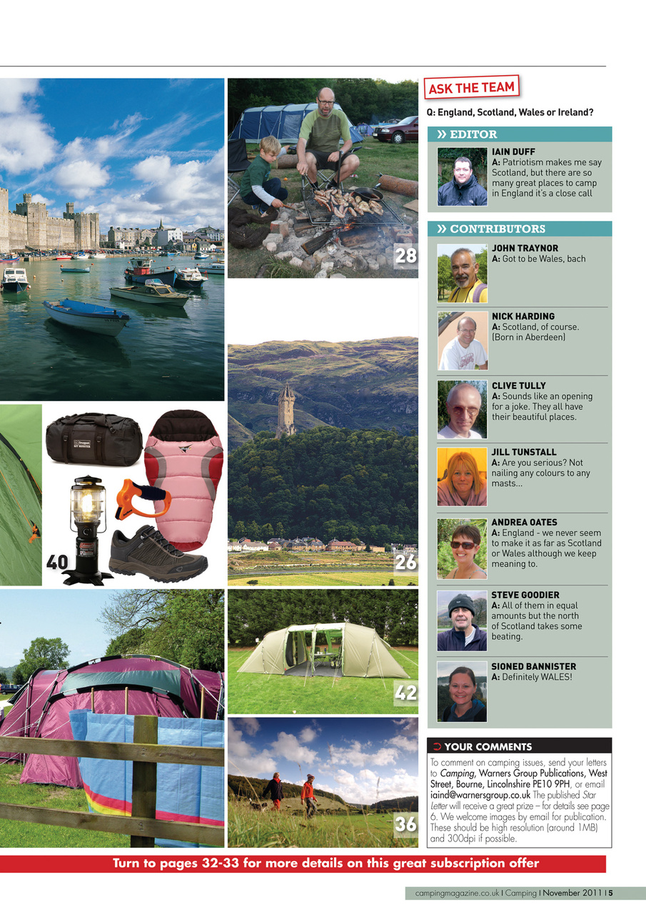 Camping Preview Pages