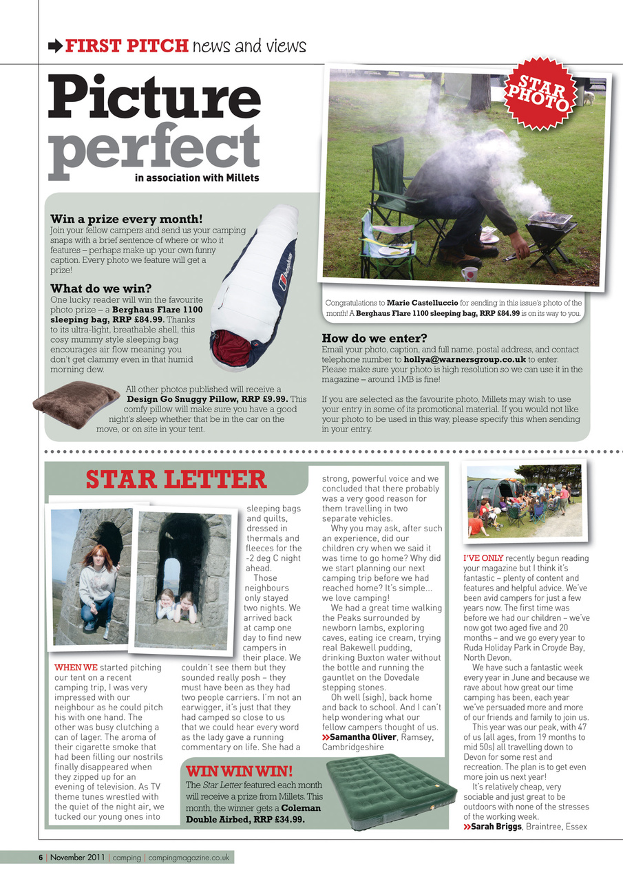 Camping Preview Pages