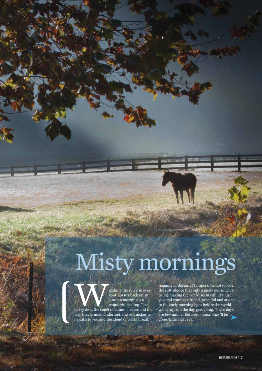 Horse&Rider Magazine - UK equestrian magazine for Horse and Rider Preview Pages