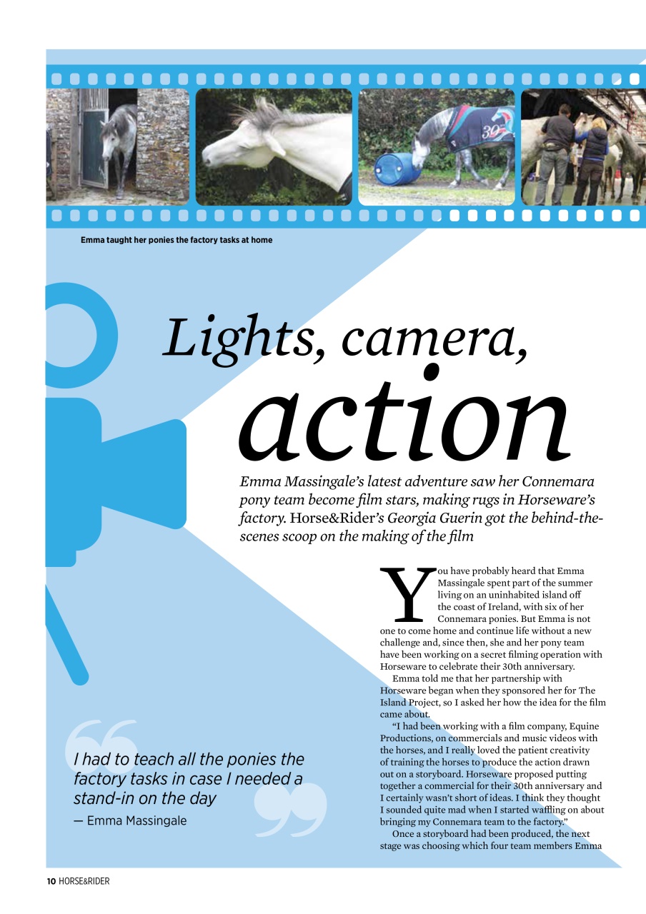 Horse&Rider Magazine - UK equestrian magazine for Horse and Rider Preview Pages