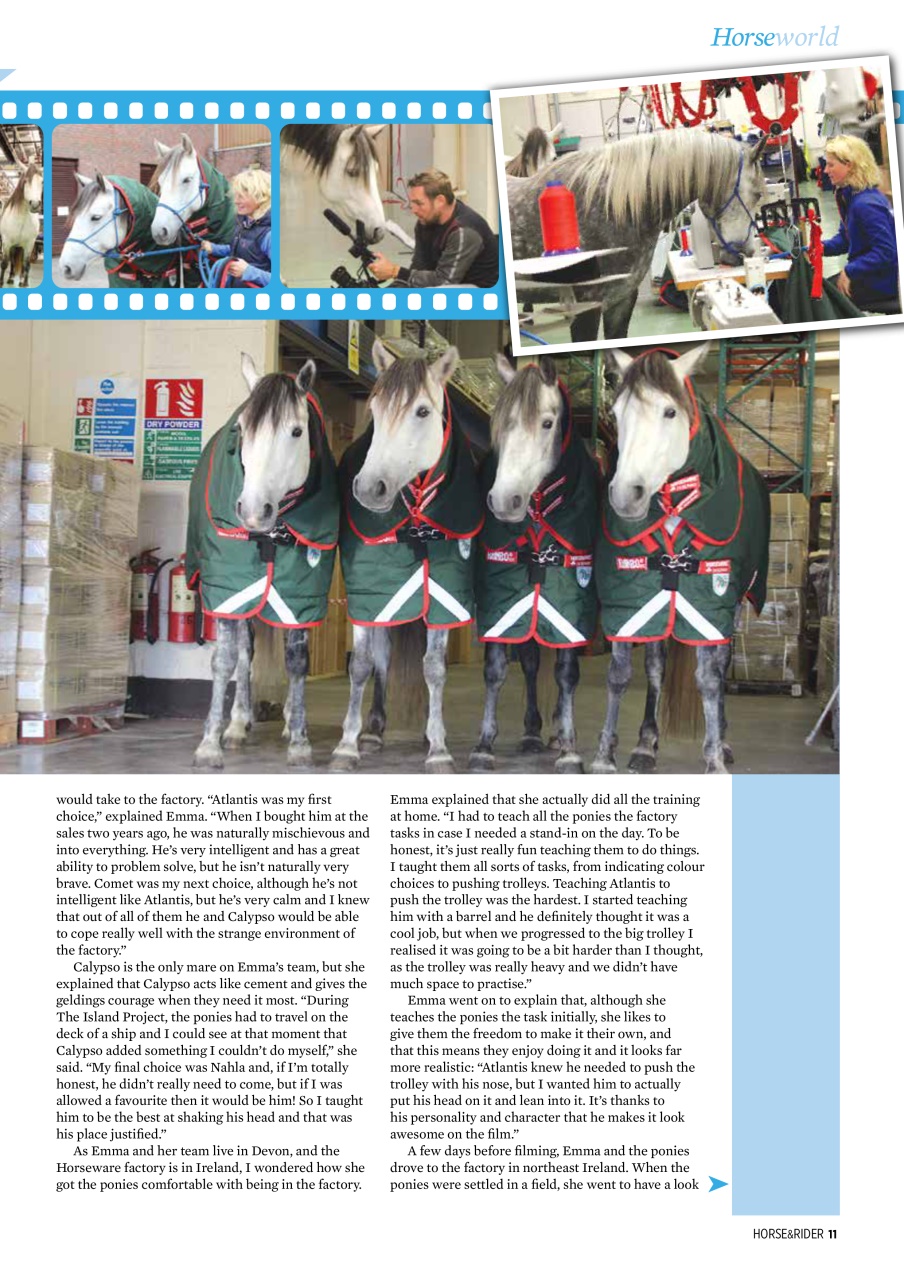Horse&Rider Magazine - UK equestrian magazine for Horse and Rider Preview Pages