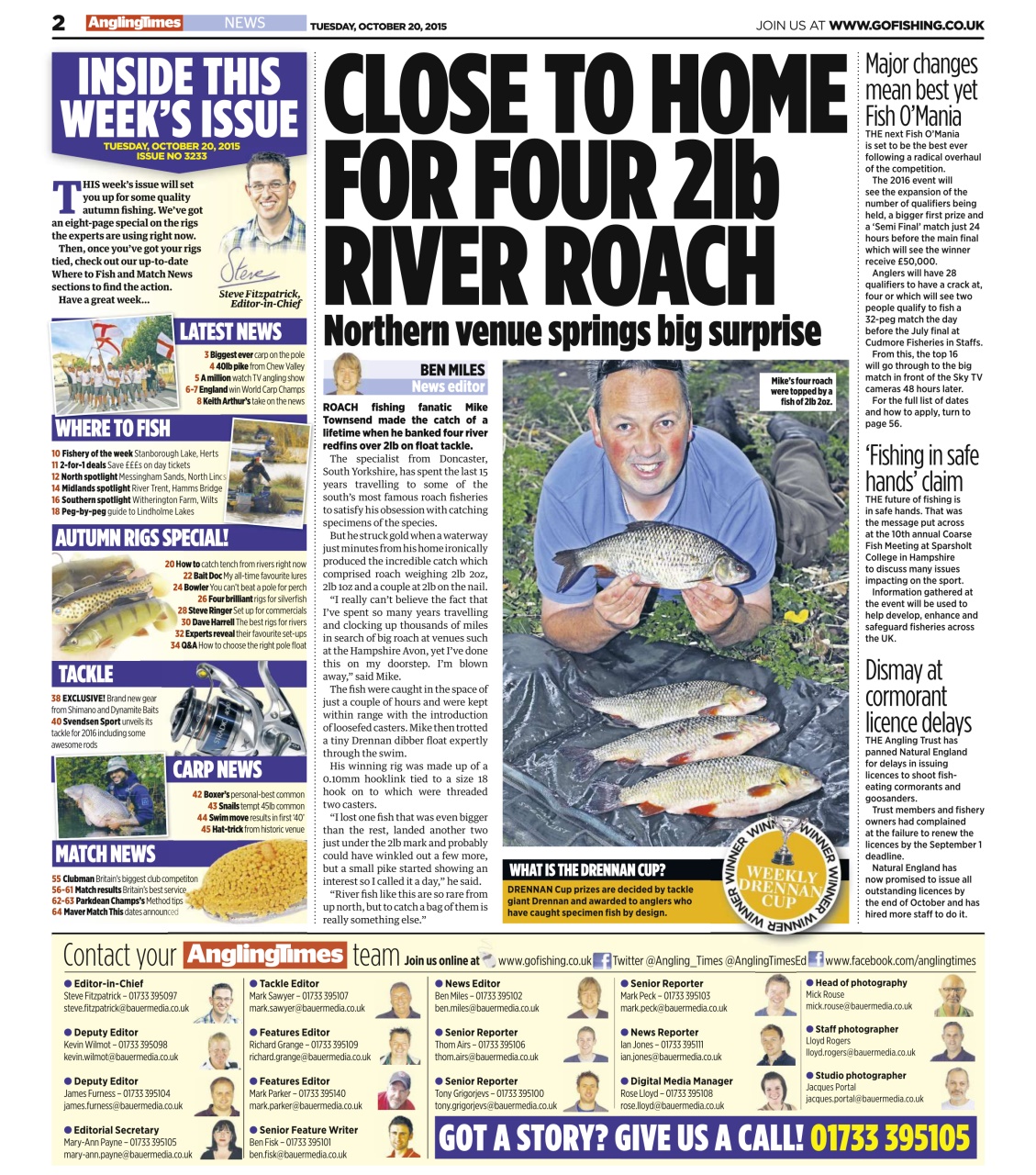 Angling Times Preview Pages