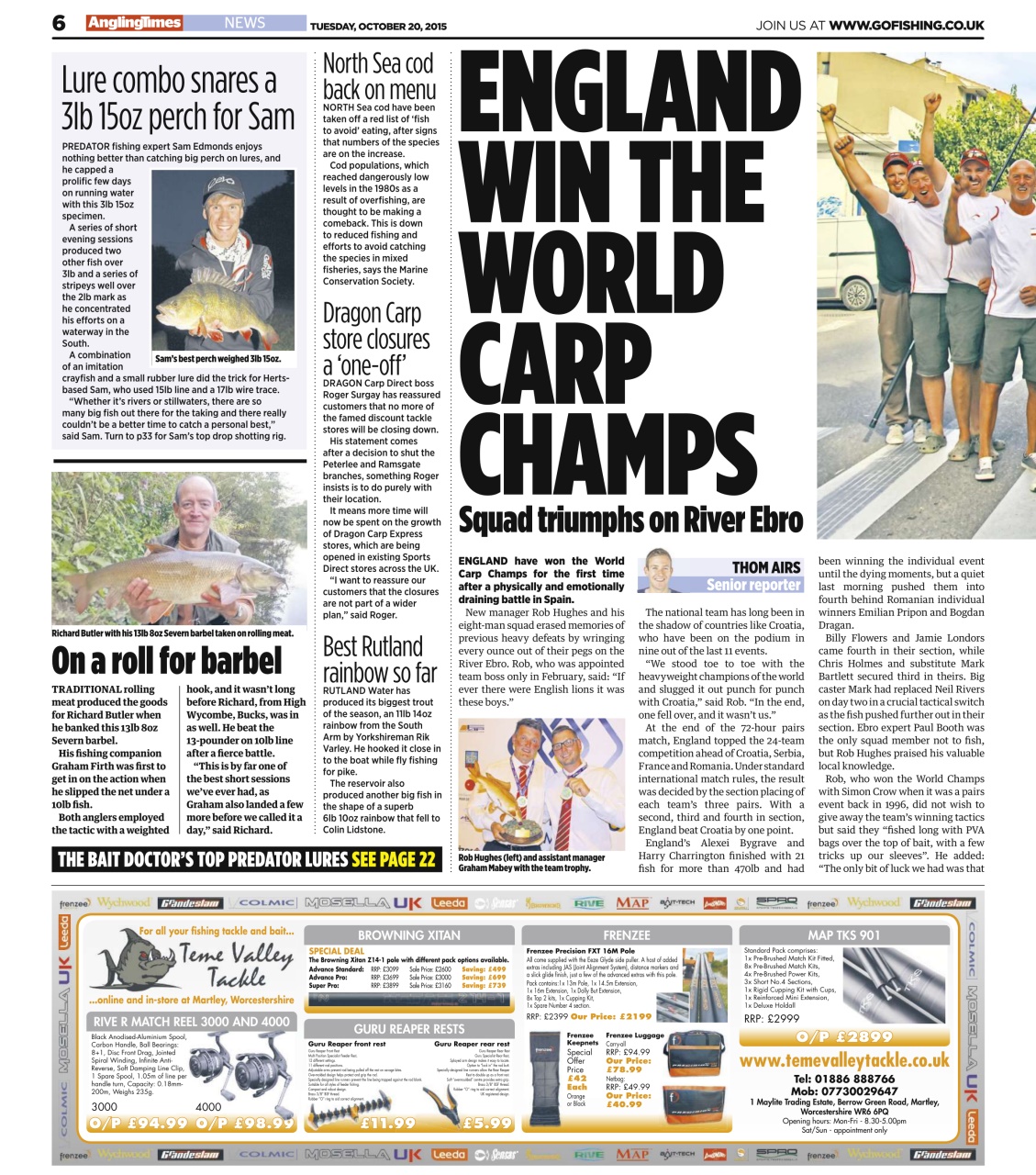 Angling Times Preview Pages