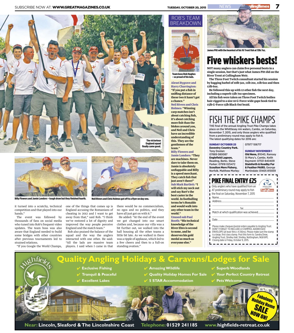 Angling Times Preview Pages