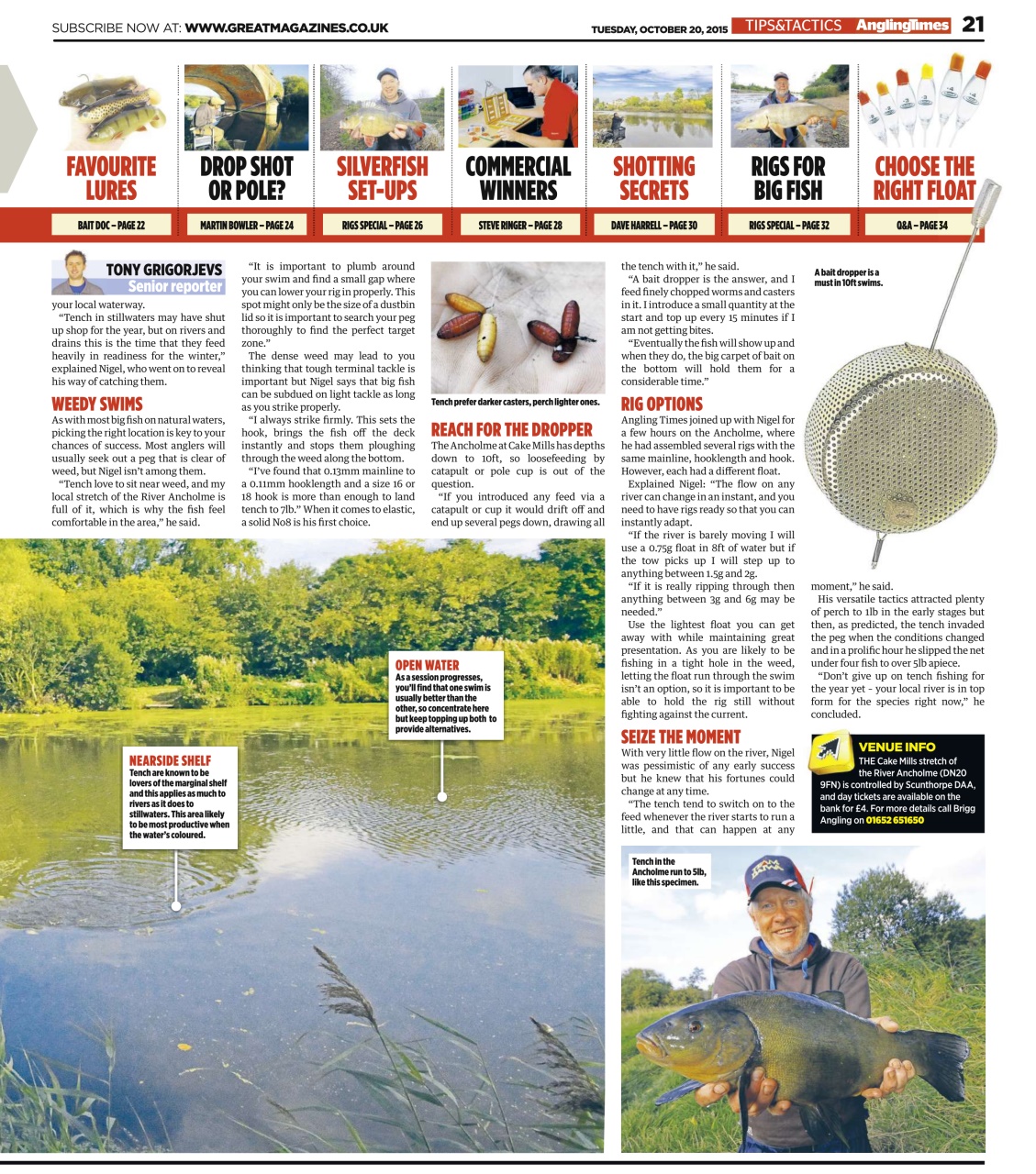 Angling Times Preview Pages