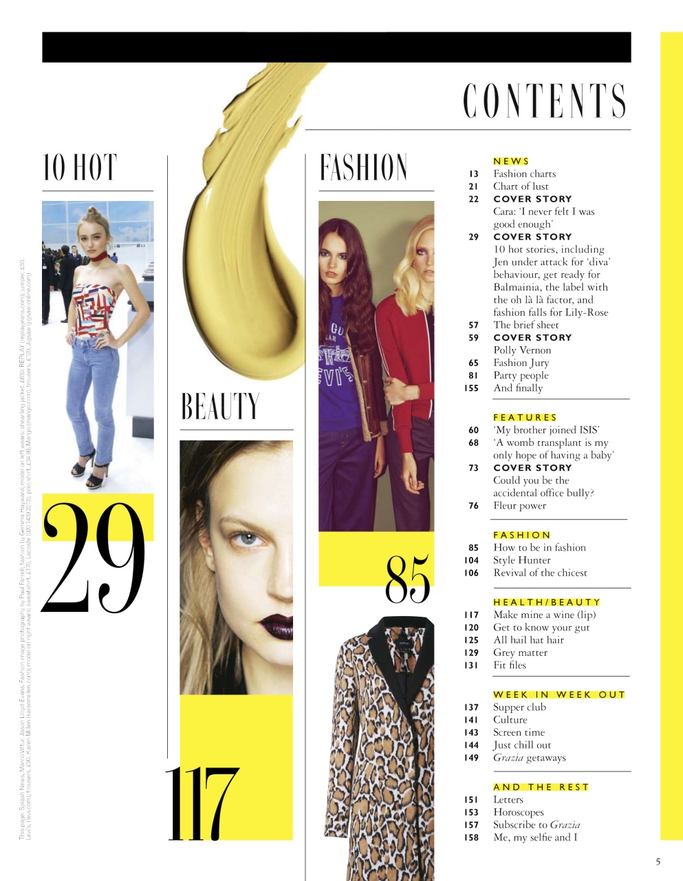 Grazia Preview Pages