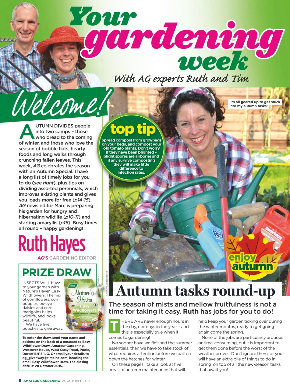 Amateur Gardening Preview Pages
