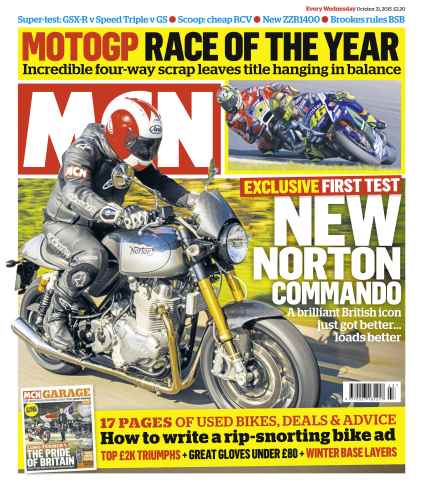 MCN issue 21st October 2015