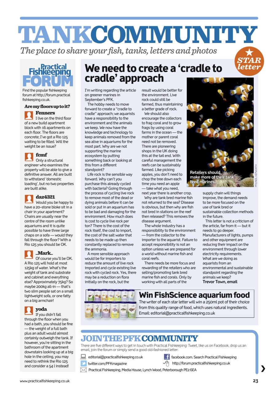 Practical Fishkeeping Preview Pages