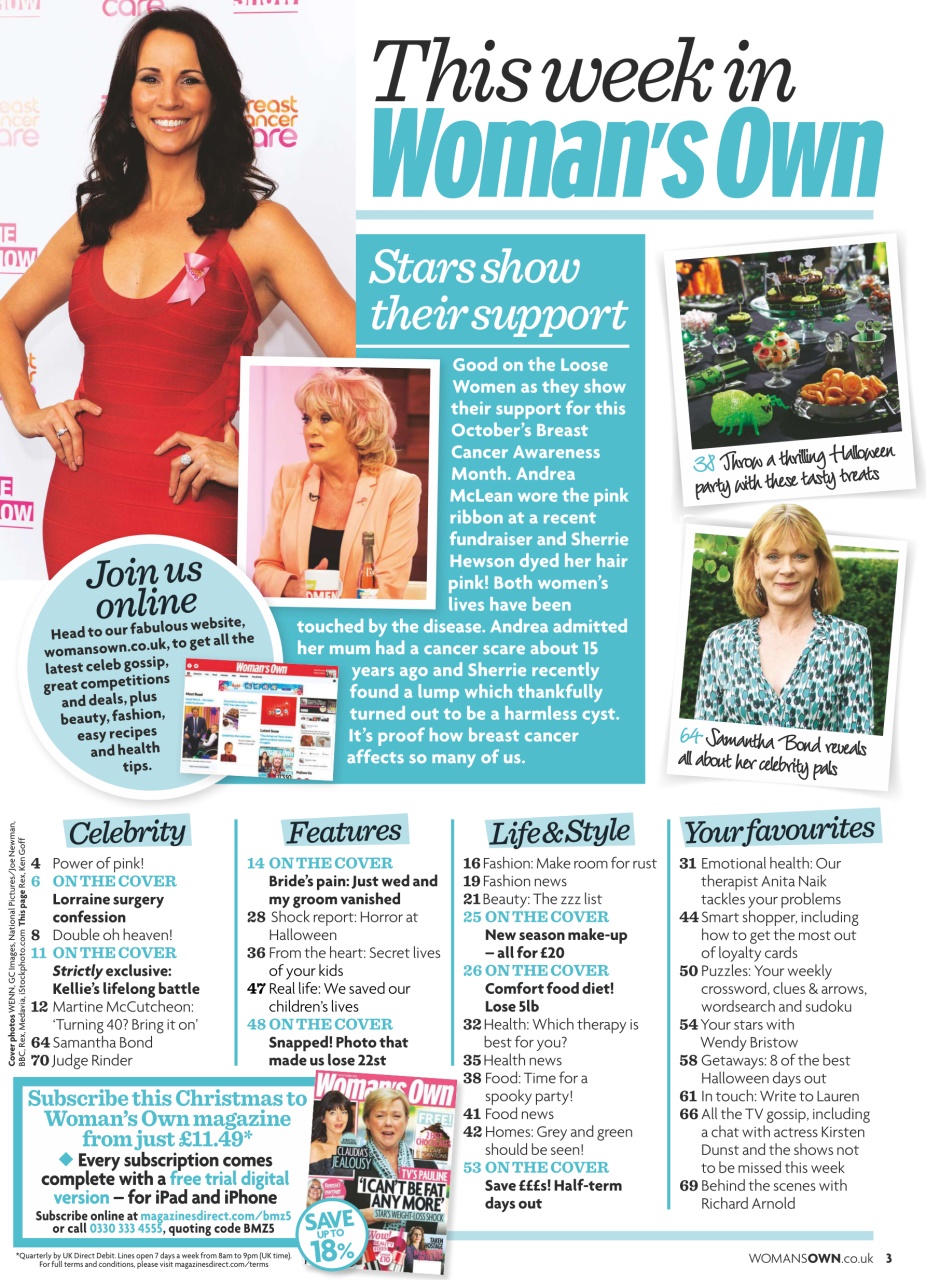 Woman's Own Preview Pages