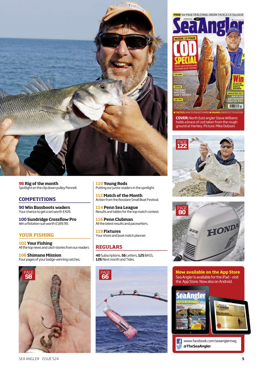 Sea Angler Preview Pages