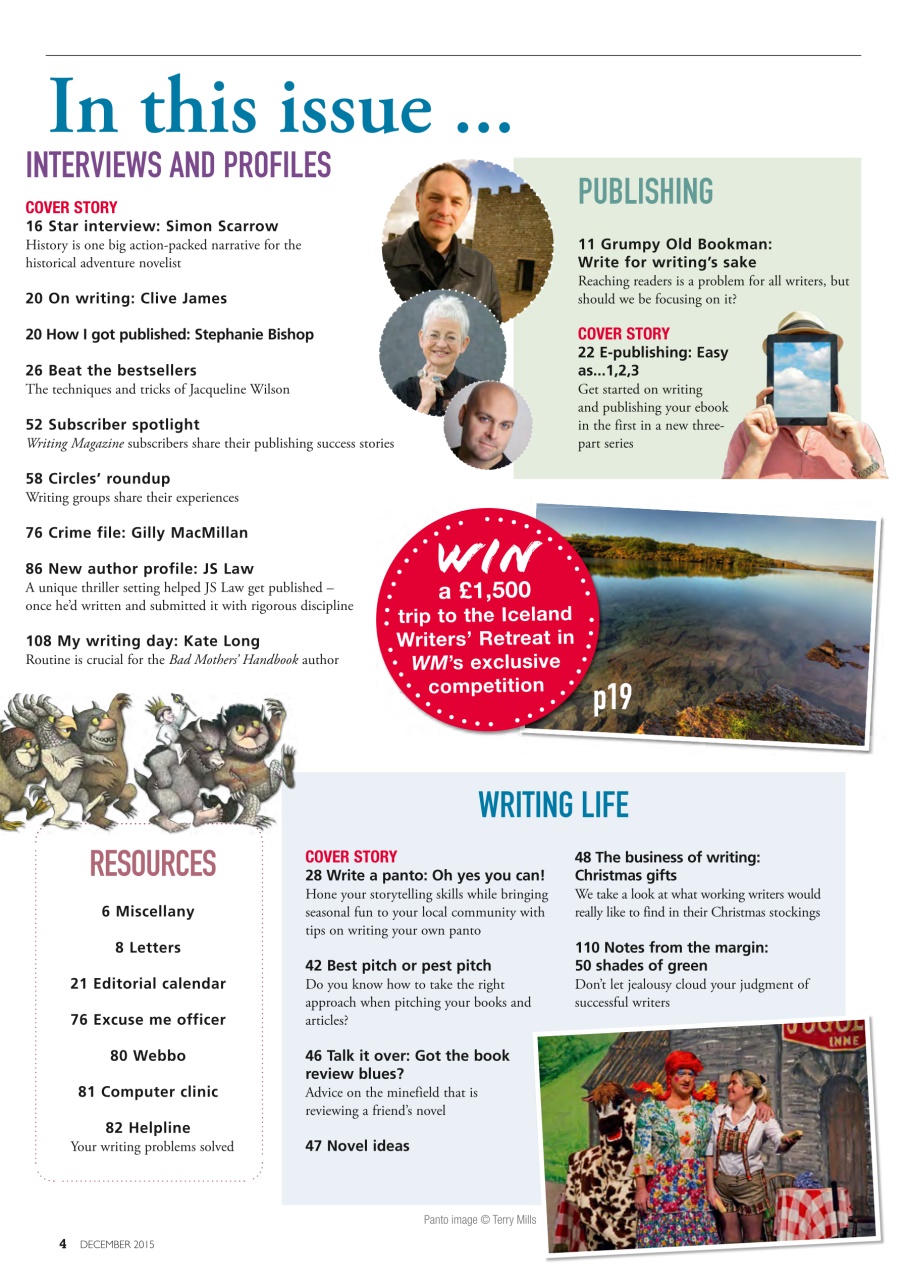 Writing Magazine Preview Pages