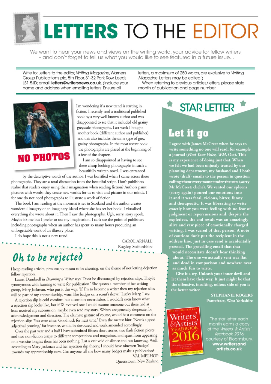 Writing Magazine Preview Pages