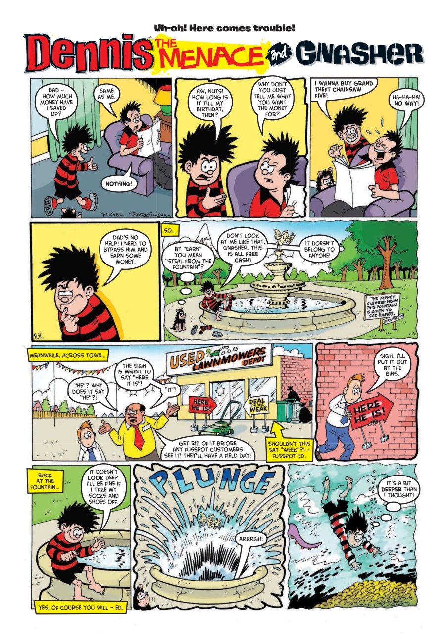 Beano Preview Pages