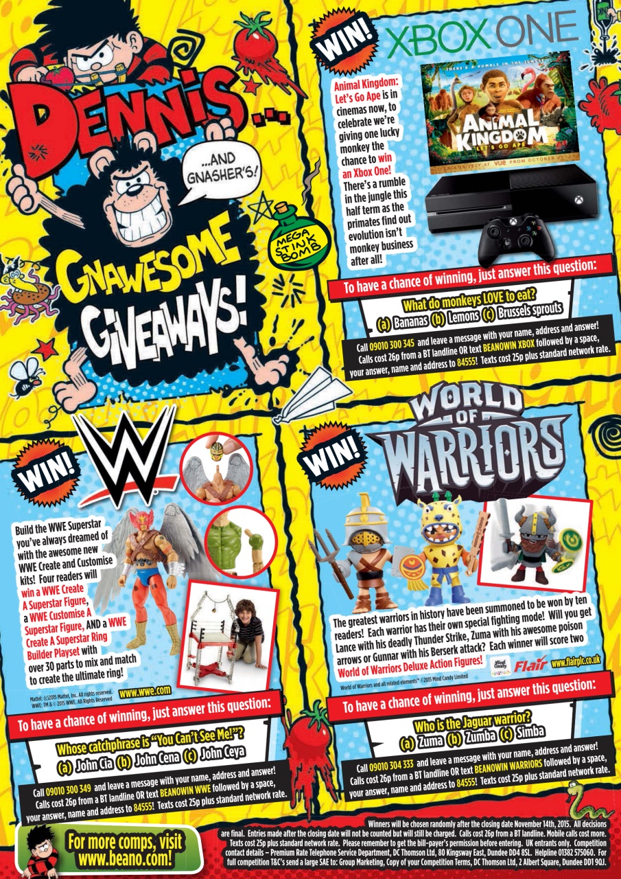 Beano Preview Pages