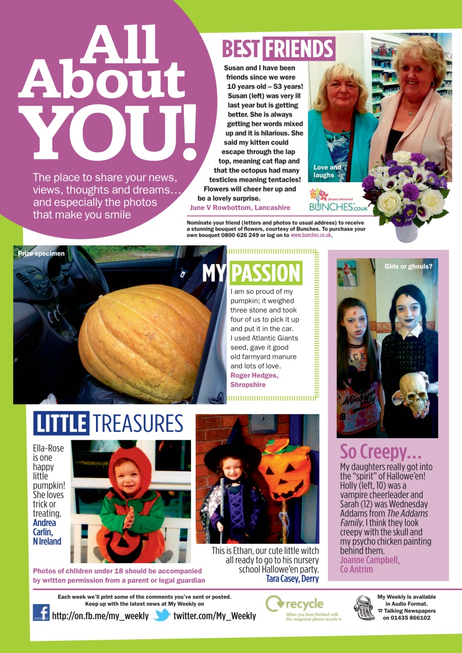 My Weekly Preview Pages