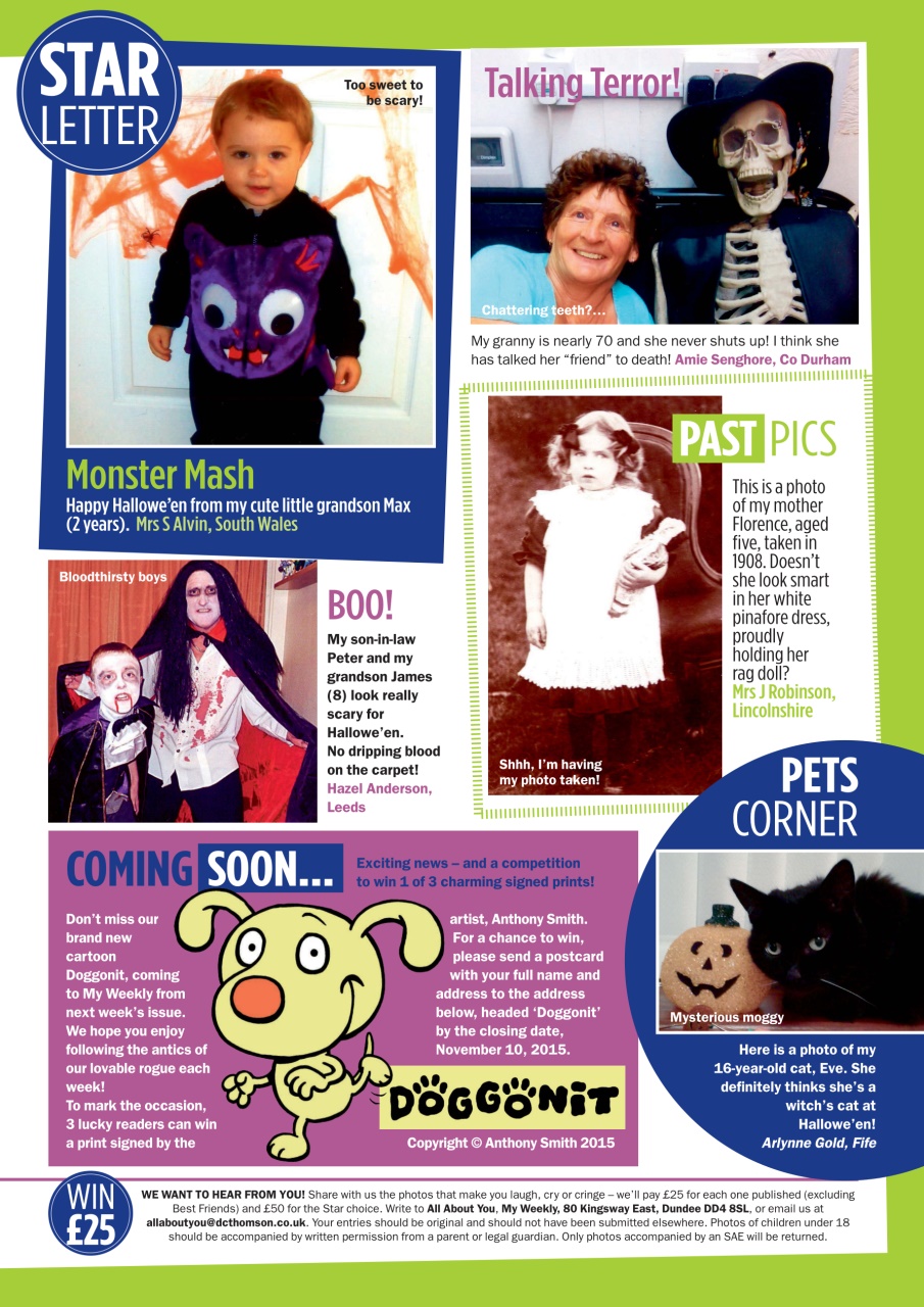 My Weekly Preview Pages