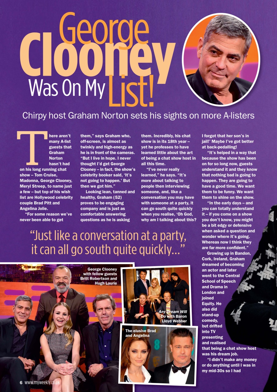 My Weekly Preview Pages