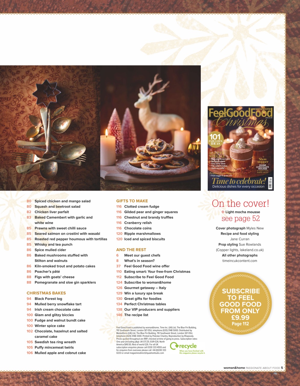 Woman & Home Feel Good Food Preview Pages