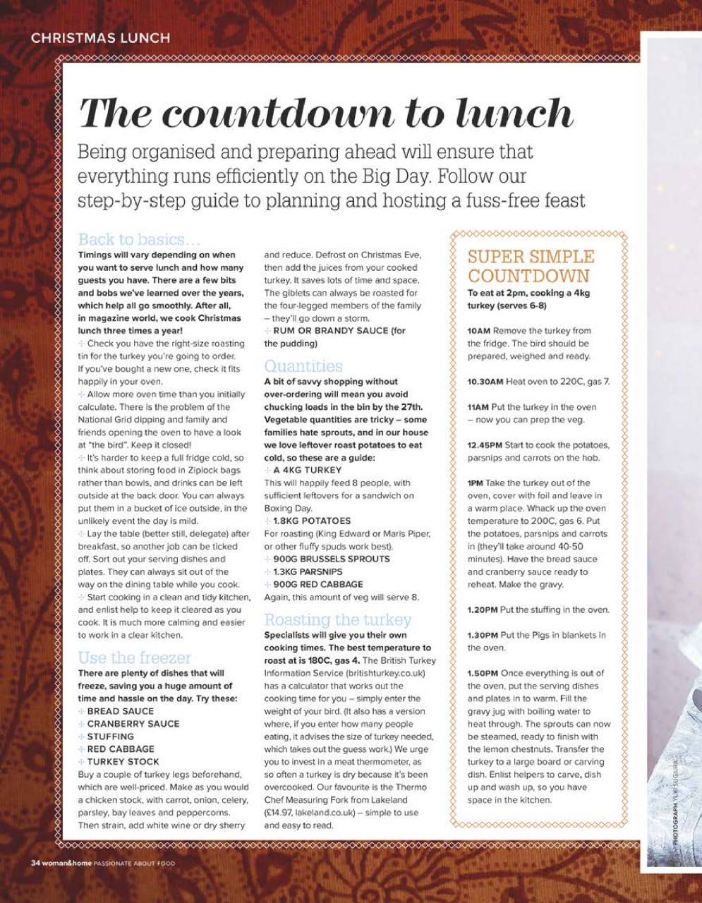 Woman & Home Feel Good Food Preview Pages