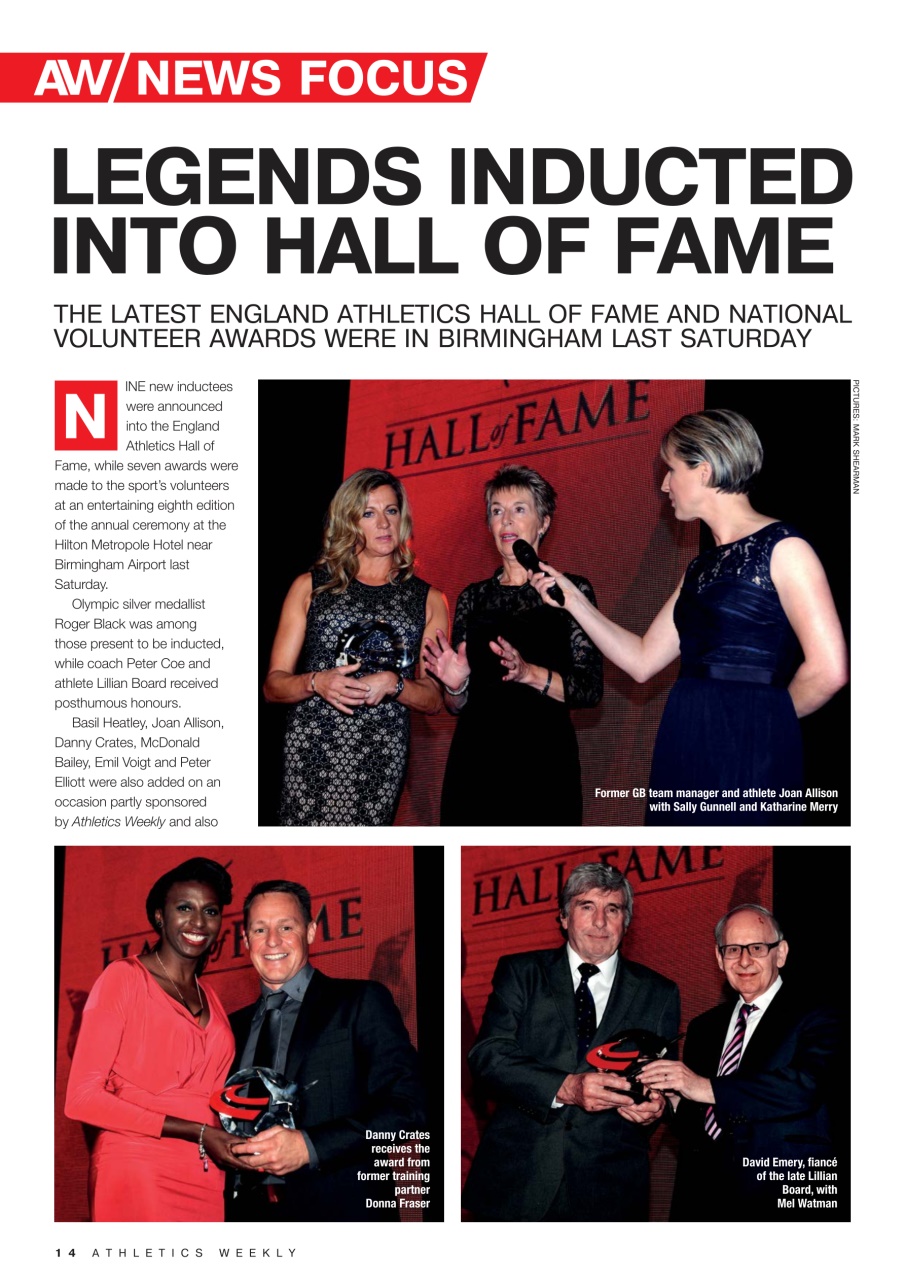 AW – Athletics Weekly Magazine Preview Pages
