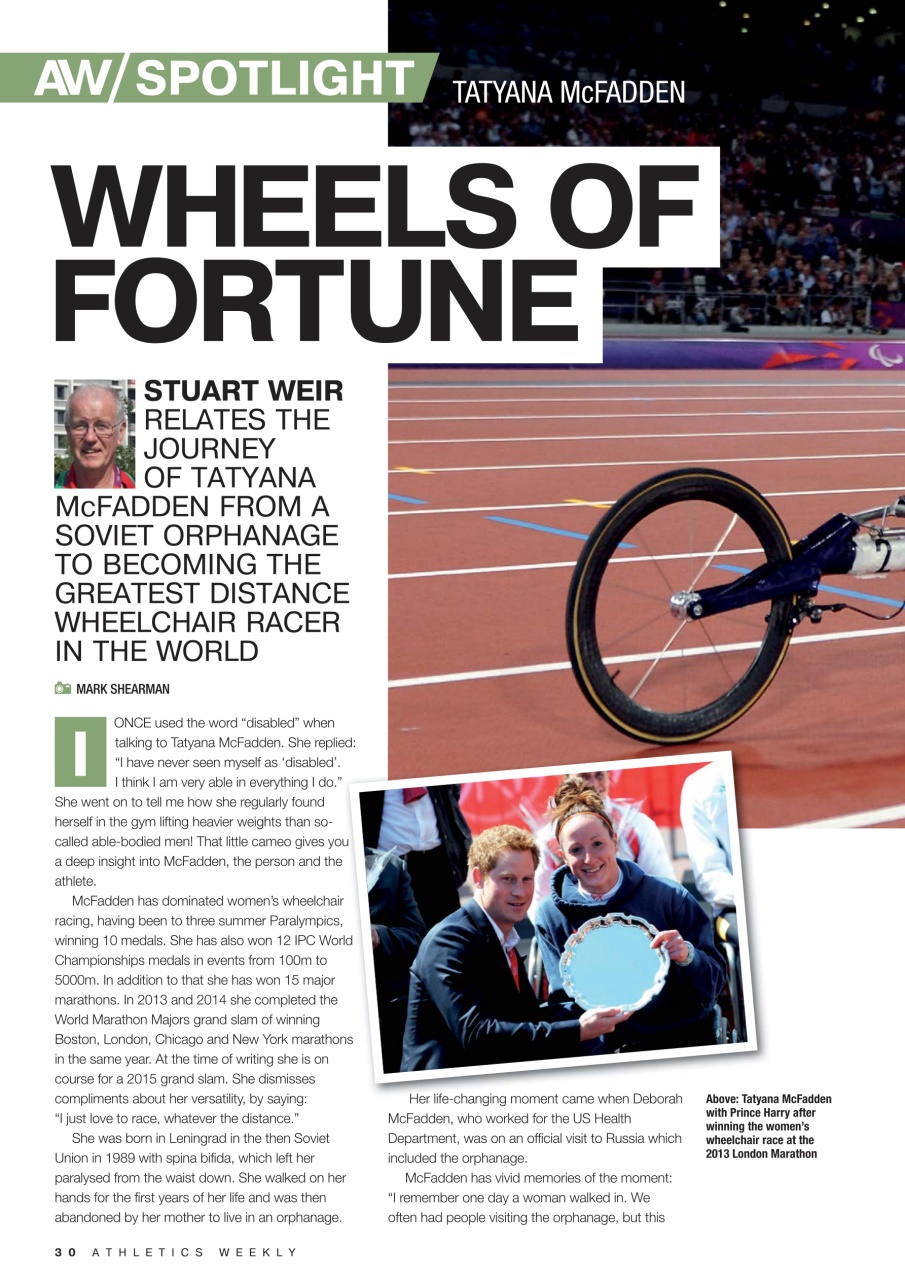 AW – Athletics Weekly Magazine Preview Pages