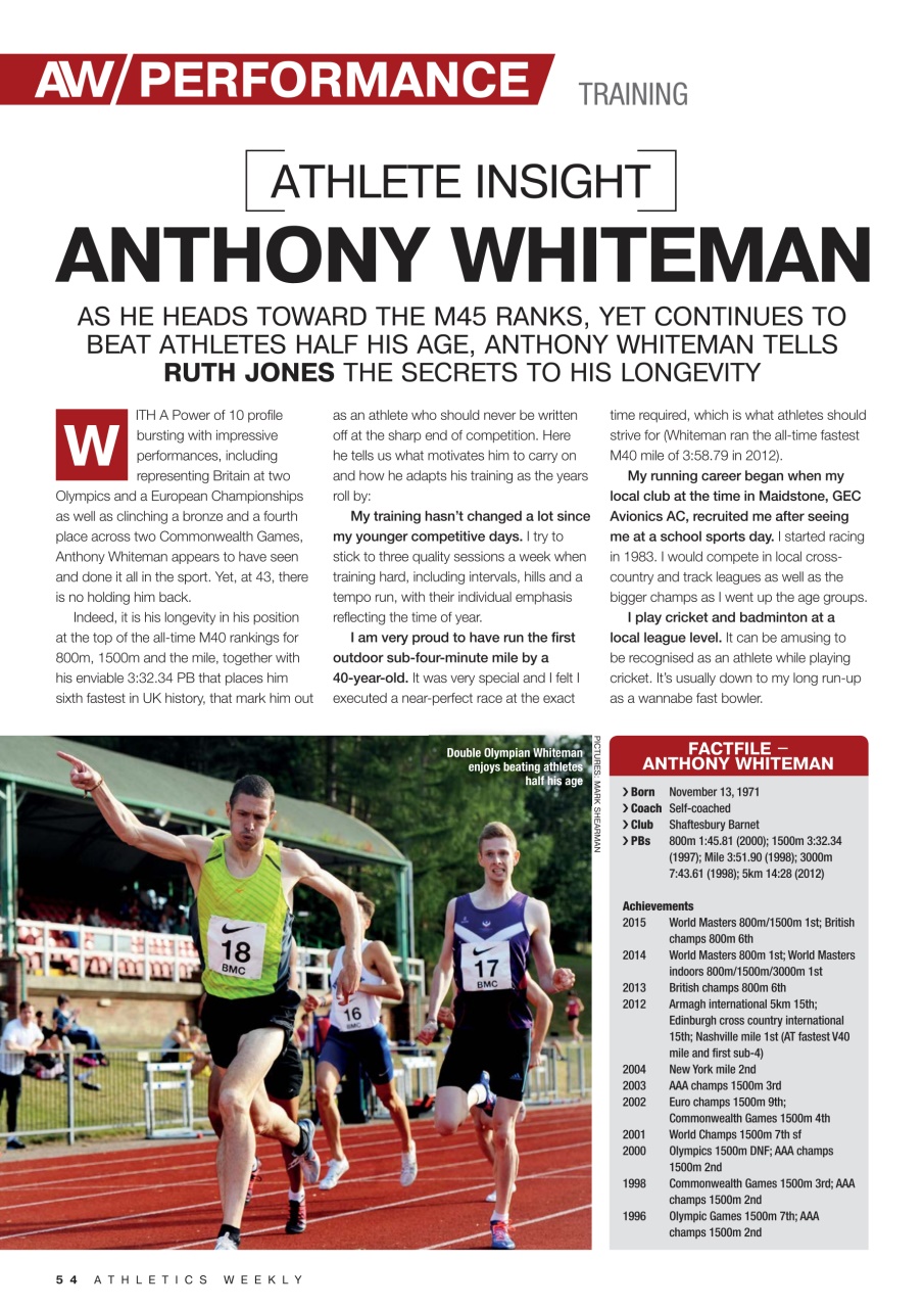 AW – Athletics Weekly Magazine Preview Pages