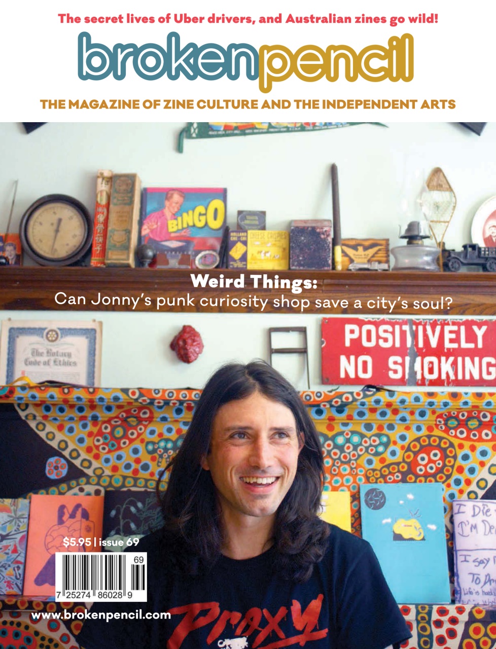 Broken Pencil Preview Pages