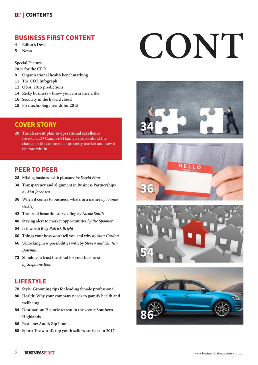 Business First Magazine Preview Pages