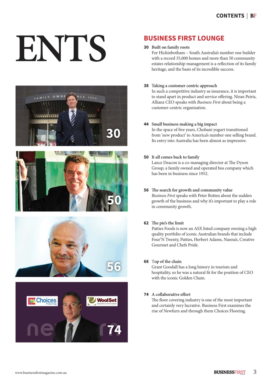 Business First Magazine Preview Pages