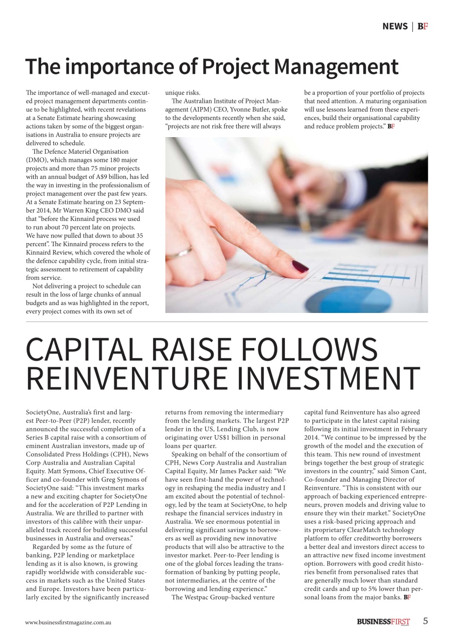 Business First Magazine Preview Pages