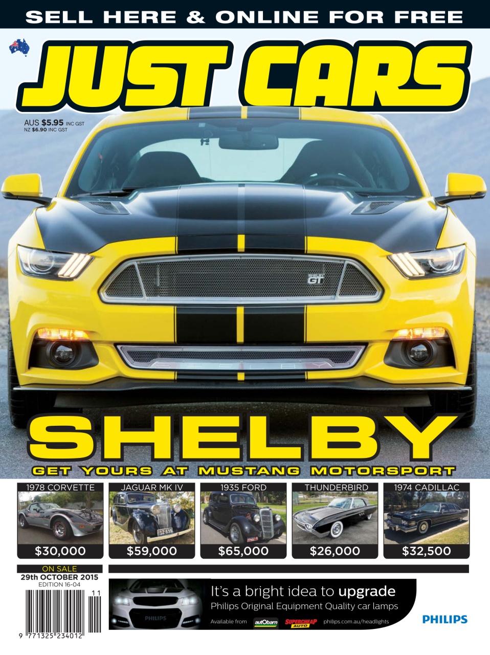 JUST CARS Preview Pages