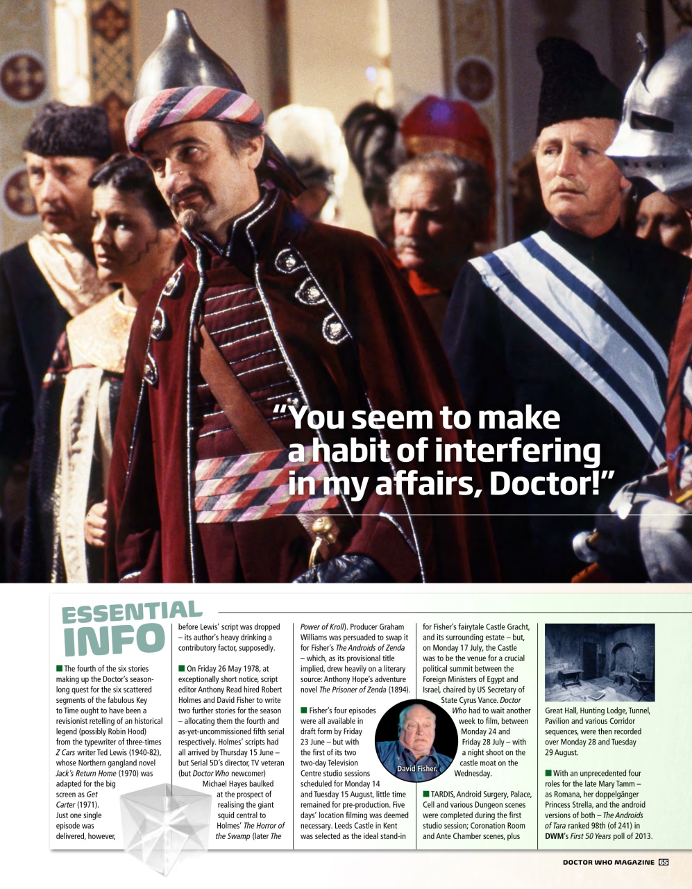 Doctor Who Magazine Preview Pages