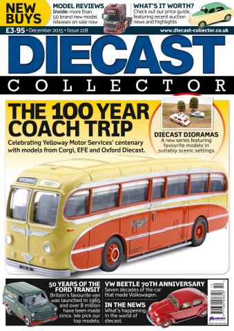 Diecast Collector issue December 2015