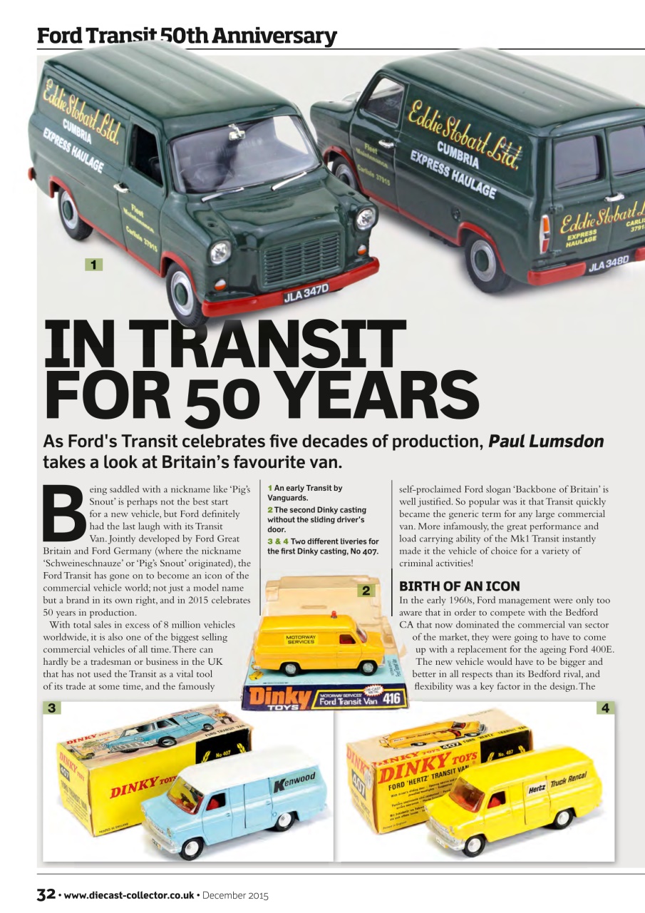 Diecast Collector Preview Pages
