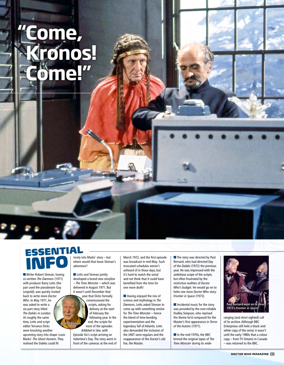 Doctor Who Magazine Preview Pages