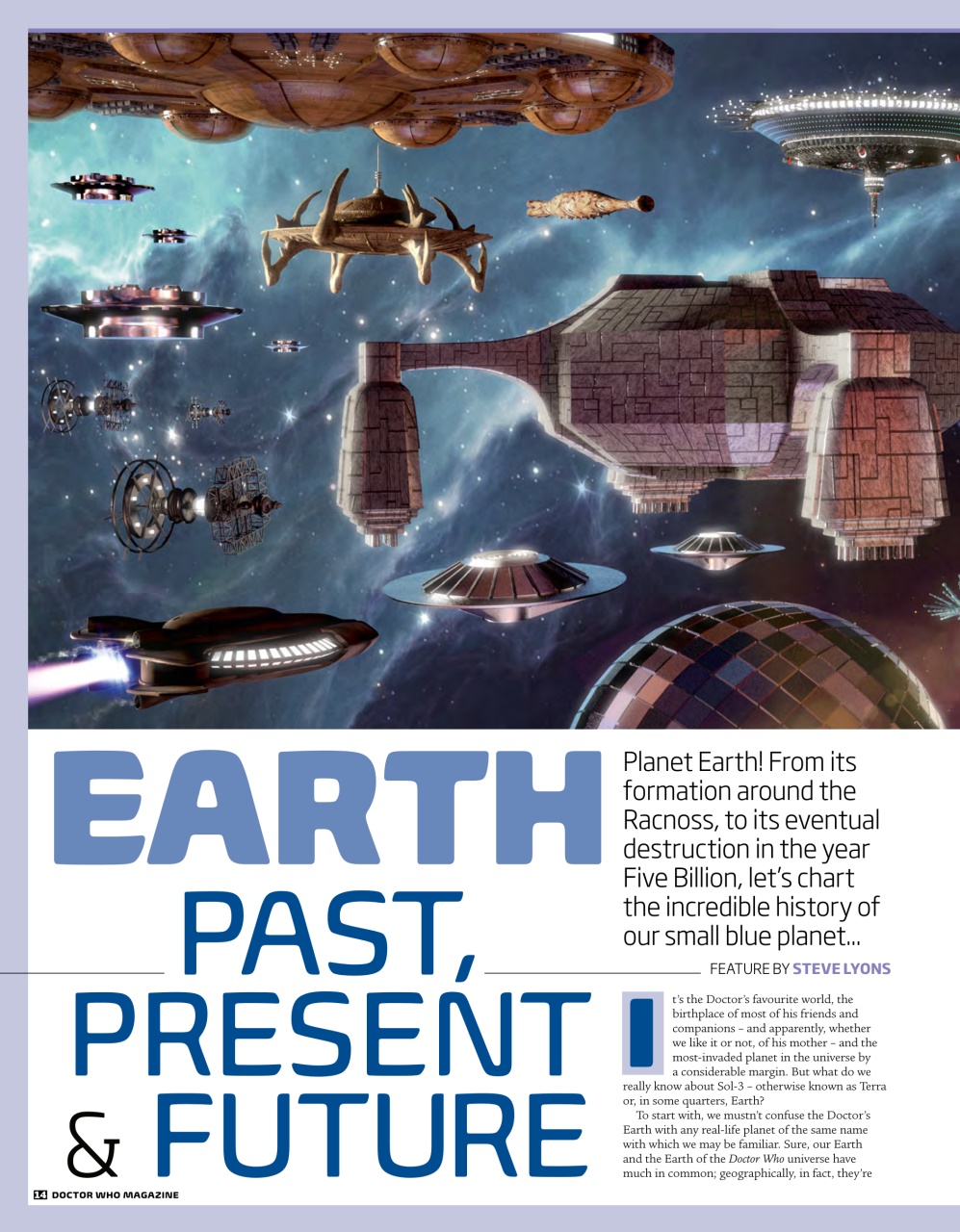 Doctor Who Magazine Preview Pages