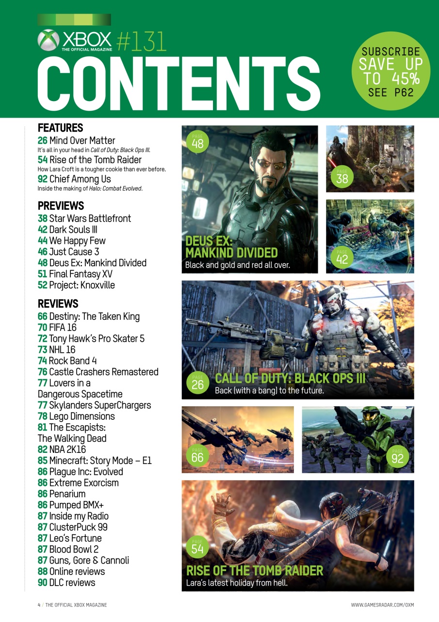 Official Xbox Magazine (UK Edition) Preview Pages