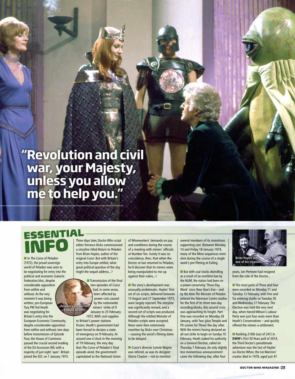 Doctor Who Magazine Preview Pages
