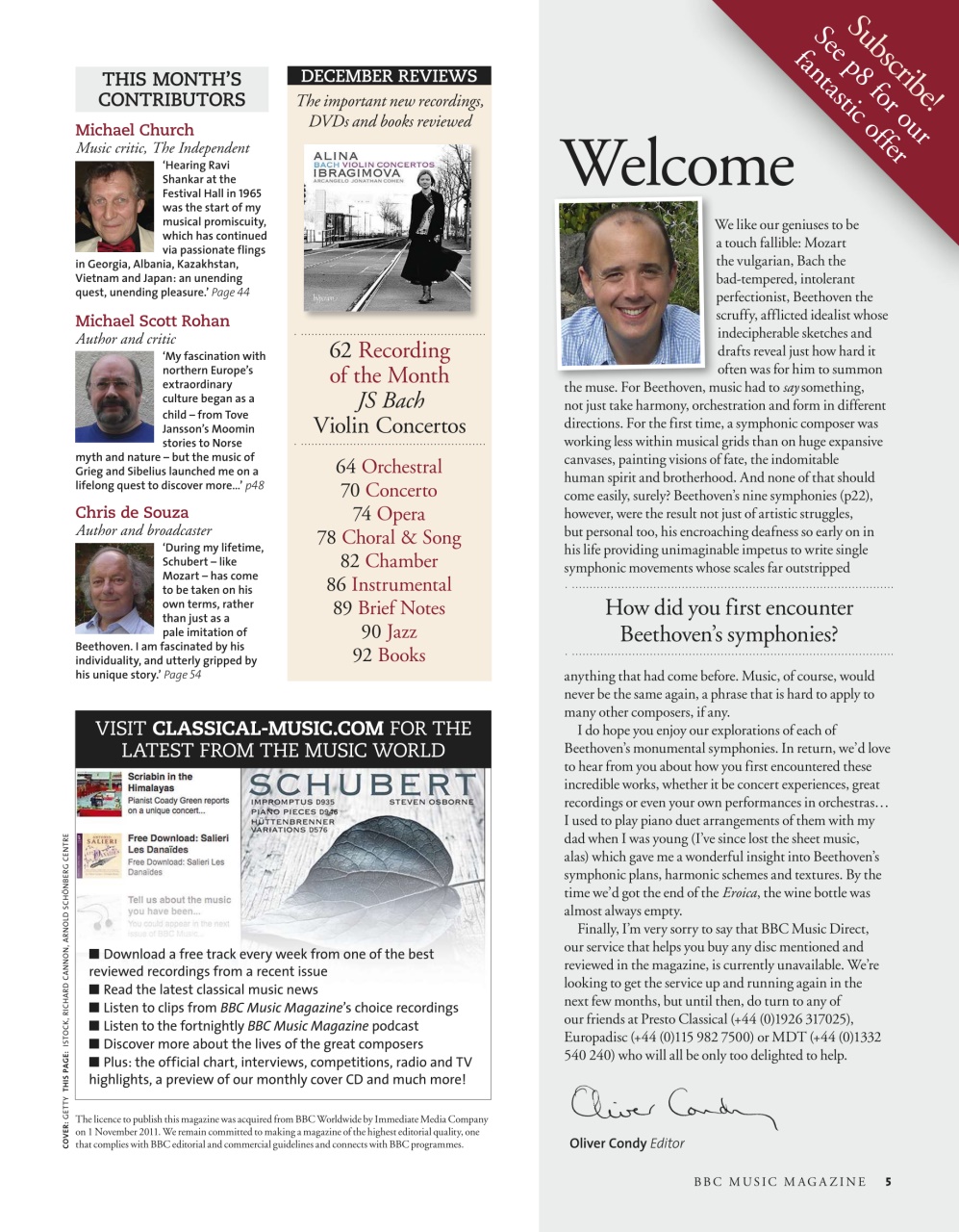 BBC Music Magazine Preview Pages